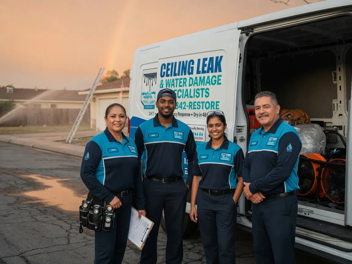 Ceiling Leak Cleanup company in Big Falls, WI